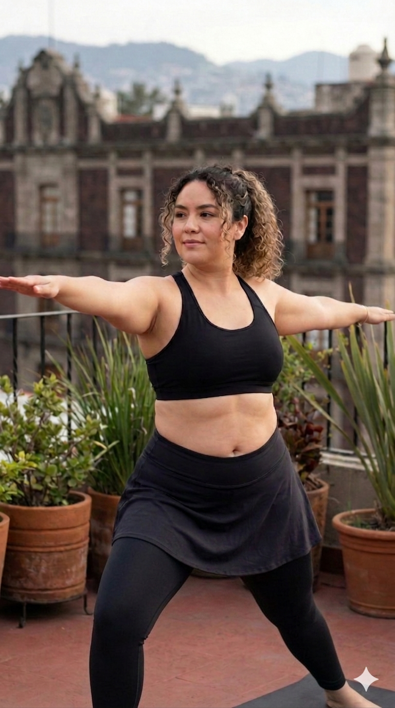 ACTIVE SKORT RIB MAUVE